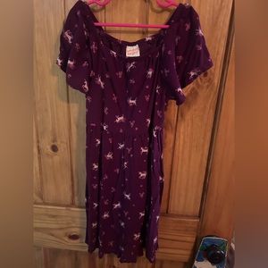 Jumping Beans size 7 dress with unicorns